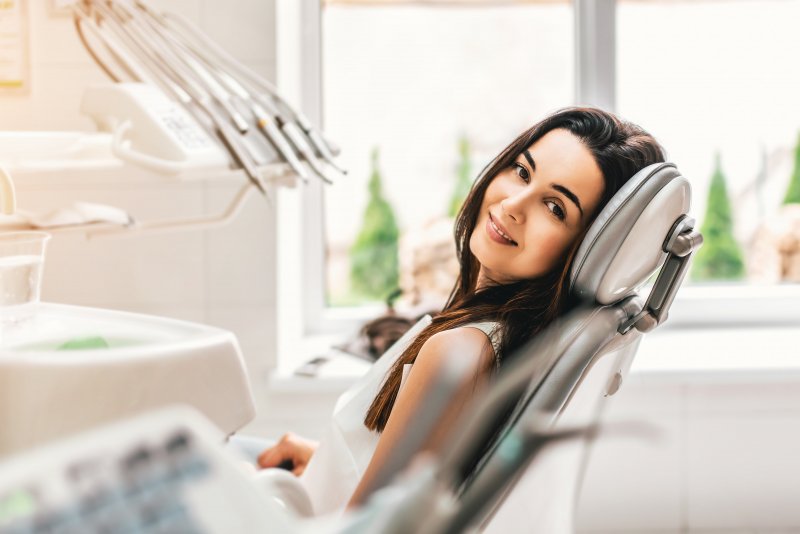 Patient realizing it is safe to have dental surgery 